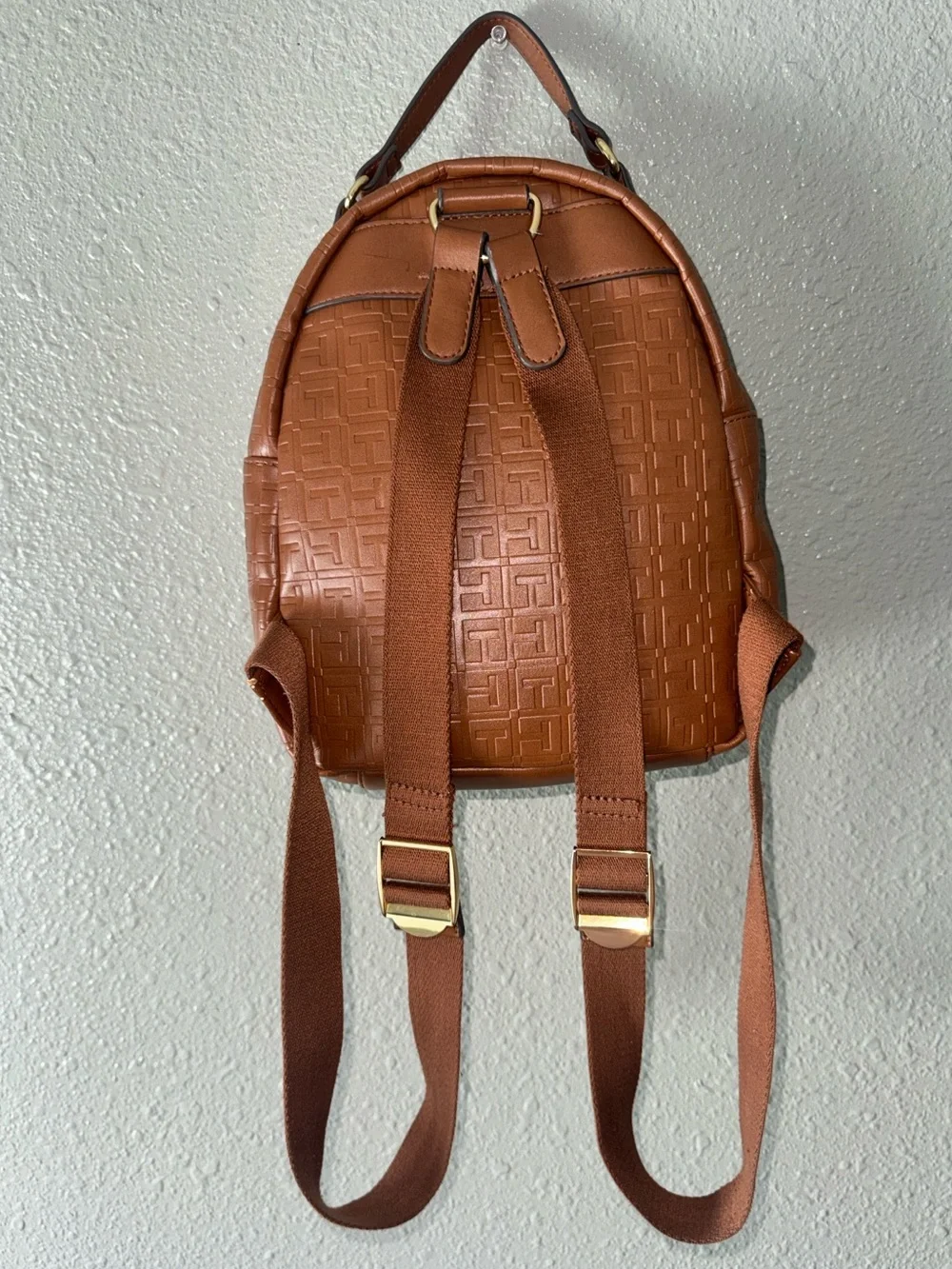 Tommy Hilfiger Embossed Logo Mini Backpack